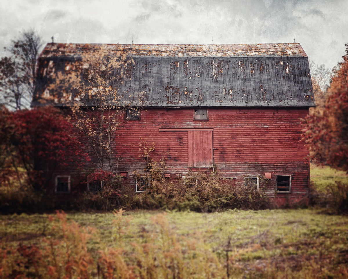 Weathered Red Barn Paint - make your rustic crafts vintage