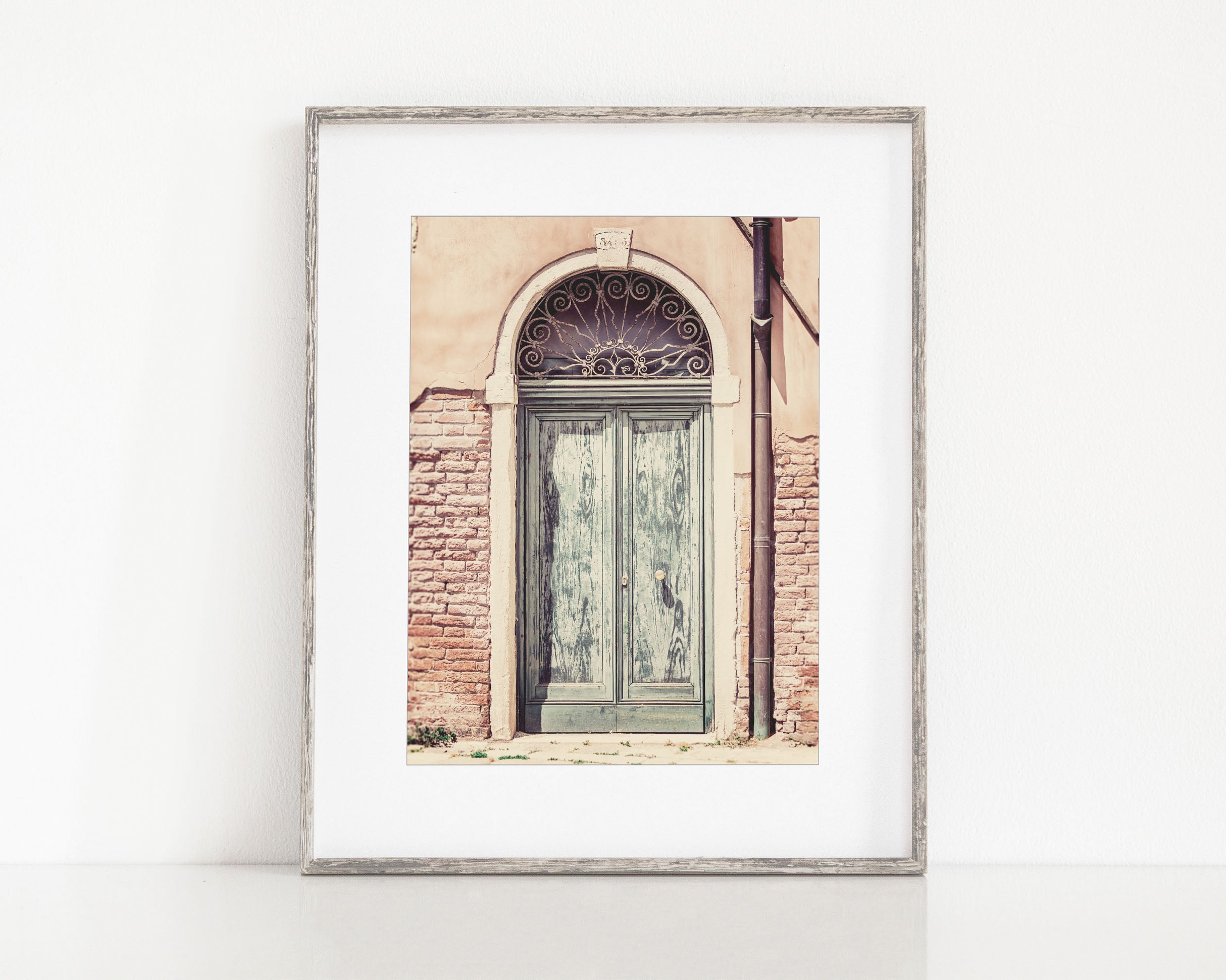 Black and White Venice Italy Lisa Vintage Door Fine Russo Art or Print | Canvas Photography Wrap